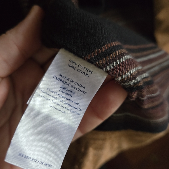 Men's Faherty for Stag Bomber Jacket - L - Picture 7 of 8